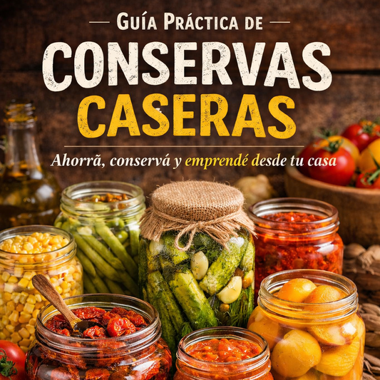 Emprende con conservas caseras+4 bonos GRATIS+GENERA $700.000 EXTRA x mes!